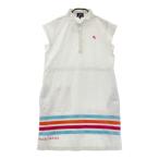 PEARLY GATES Pearly Gates French рукав Polo One-piece окантовка рисунок оттенок белого 0 Golf одежда женский 