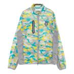 BEAMS GOLF Beams Golf Zip жакет камуфляж рисунок серый серия L Golf одежда мужской 