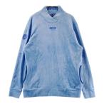 23 район GOLFnijuu thank Golf с высоким воротником ворсистый длинный рукав футболка оттенок голубого 2 Golf одежда женский 