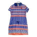 MUNSING WEAR Munsingwear одежда короткий рукав One-piece окантовка рисунок оттенок голубого M Golf одежда женский 