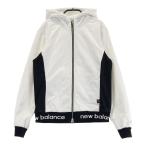 NEW BALANCE GOLF New balance с капюшоном обратная сторона свободный z Zip жакет Logo рисунок оттенок белого 1 Golf одежда женский 
