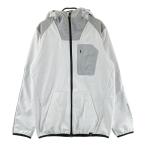 NEW BALANCE GOLF New balance с капюшоном с изнанки флис Zip жакет оттенок белого 4 Golf одежда мужской 
