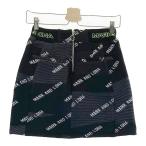 MARK&amp;LONA Mark and rona стеганое полотно юбка Logo рисунок оттенок черного 40 Golf одежда женский 