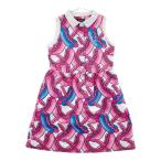 PEARLY GATES Pearly Gates тренировочный безрукавка One-piece hot dok общий рисунок розовый серия 1 Golf одежда женский 