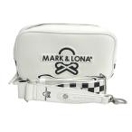 MARK&amp;LONA Mark and rona2025 год модели MLS-5A-SB23 2way плечо сумка box в клетку оттенок белого Golf одежда 