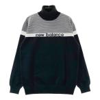 NEW BALANCE GOLF New balance ta-toru шея длинный рукав вязаный свитер оттенок черного 5 Golf одежда мужской 