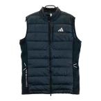 ADIDAS GOLF Adidas Golf 2024 год модели полный Zip жилет оттенок черного XL Golf одежда мужской 