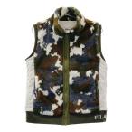 FILA GOLF filler Golf боа Zip лучший камуфляж рисунок хаки серия L Golf одежда женский 