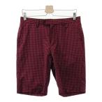 MUNSING WEAR Munsingwear одежда MLMMJD51 шорты в клетку оттенок красного M Golf одежда мужской 