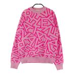 VIVA HEART viva Heart вязаный свитер Logo общий рисунок розовый серия 40 Golf одежда женский 