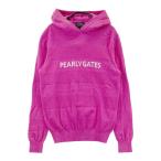 PEARLY GATES Pearly Gates вязаный Parker окантовка рисунок розовый серия 1 Golf одежда женский 