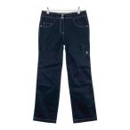 MUNSING WEAR Munsingwear одежда SL8033 стрейч длинные брюки оттенок черного 11 Golf одежда женский 