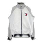 ADIDAS GOLF Adidas Golf N56108 обратная сторона ворсистый Zip жакет оттенок белого L Golf одежда мужской 