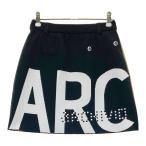 ARCHIVIOaruchibio вязаный юбка большой Logo оттенок черного 36 Golf одежда женский 
