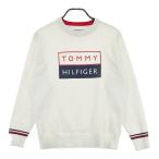 TOMMY HILFIGER GOLF Tommy Hilfiger Golf вязаный свитер оттенок белого M Golf одежда мужской 