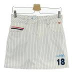 FILA GOLF filler Golf внутренний есть юбка полоса рисунок оттенок белого M Golf одежда женский 