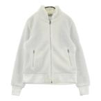 DESCENTE GOLF Descente Golf боа Zip жакет оттенок белого L Golf одежда женский 
