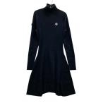 CPG GOLFsi-pi-ji- Golf ta-toru шея длинный рукав вязаный One-piece оттенок черного 2 Golf одежда женский 