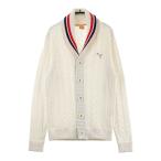 PUMA GOLF Puma Golf длинный рукав кардиган оттенок белого M Golf одежда мужской 