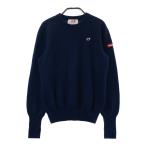 MASTER BUNNY EDITION тормозные колодки ba колено выпуск кашемир . шерсть вязаный свитер темно-синий серия 0 Golf одежда женский 