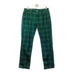 FILA GOLF filler Golf обратная сторона ворсистый брюки в клетку оттенок зеленого LL Golf одежда мужской 