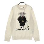 [ новый товар ]CPG GOLFsi-pi-ji- Golf 1308-24229 вязаный свитер оттенок белого 1 Golf одежда женский 
