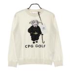[ новый товар ]CPG GOLFsi-pi-ji- Golf 1308-24229 вязаный свитер оттенок белого 3 Golf одежда женский 