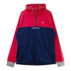 MUNSING WEAR Munsingwear одежда с капюшоном половина Zip длинный рукав блузон темно-синий серия M Golf одежда мужской 