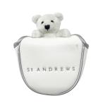 ST ANDREWS цент Andrew s2025 год модели крышка головки цилиндров колотушка type оттенок белого PT Golf одежда 