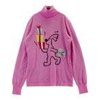 Noisy Noisy Noisy Noisy ta-toru шея вязаный свитер розовый серия 38 Golf одежда женский 