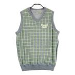 BEAMS GOLF Beams Golf двусторонний нейлон вязаный лучший .. рисунок серый серия S Golf одежда мужской 