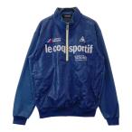 LE COQ GOLF Le Coq Golf обратная сторона ворсистый половина Zip тренировочный футболка в клетку темно-синий серия M Golf одежда мужской 