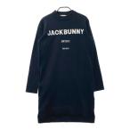 JACK BUNNY Jack ba колено с высоким воротником длинный рукав вязаный One-piece темно-синий серия 1 Golf одежда женский 