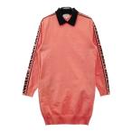 JACK BUNNY Jack ba колено воротник имеется длинный рукав вязаный One-piece розовый серия 0 Golf одежда женский 