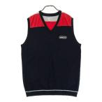ADIDAS GOLF Adidas Golf X32863 вязаный лучший нашивка оттенок черного L Golf одежда мужской 