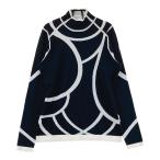LANVIN SPORT Lanvin sport с высоким воротником длинный рукав вязаный оттенок черного 38 Golf одежда женский 
