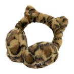 PEARLY GATES Pearly Gates .. уголок имеется наушники Leopard рисунок оттенок коричневого Golf одежда 