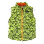 ROSASENrosa-sen полный Zip жилет Logo камуфляж рисунок оттенок зеленого M Golf одежда женский 