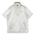 PUMA GOLF Puma Golf половина Zip короткий рукав блузон жакет оттенок белого O Golf одежда мужской 