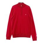J.LINDEBERG J Lindberg 071-14011 шерсть половина Zip вязаный свитер оттенок красного M Golf одежда мужской 