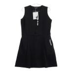 [ новый товар ]KISS ON THE GREEN Kiss on The зеленый жемчуг безрукавка One-piece оттенок черного 2 Golf одежда женский 