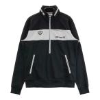 ADIDAS GOLF Adidas Golf N48352 с капюшоном половина Zip длинный рукав Parker оттенок черного M Golf одежда мужской 