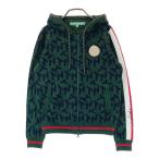 TOMMY HILFIGER GOLF Tommy Hilfiger Golf вязаный Zip Parker жакет общий рисунок хаки серия S Golf одежда женский 
