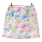 MARK&amp;LONA Mark and rona2025 год модели ; с вышитым логотипом стрейч юбка Skull общий рисунок оттенок белого 38 Golf одежда женский 
