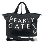 PEARLY GATES Pearly Gates 2way сумка "Boston bag" оттенок черного Golf одежда 