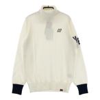 [ новый товар ]NEW BALANCE GOLF New balance ta-toru шея длинный рукав вязаный свитер оттенок белого 1 Golf одежда женский 