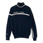 PEARLY GATES Pearly Gates ta-toru вязаный свитер темно-синий серия 0 Golf одежда женский 