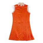 DESCENTE GOLF Descente Golf половина Zip безрукавка One-piece orange серия M Golf одежда женский 