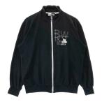 BLACK&amp;WHITE черный and белый длинный рукав Zip жакет оттенок черного L Golf одежда мужской 
