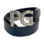 PEARLY GATES Pearly Gates Logo пряжка ремень Logo общий рисунок темно-синий серия Golf одежда 